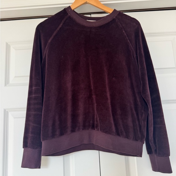 Perfectwhitetee Stella Velour Top. S - Picture 3 of 5